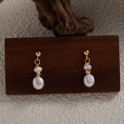 Timeless Pearl Drop Earrings