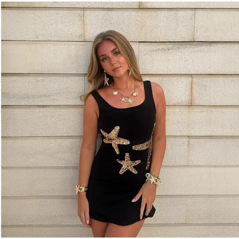 Seastar Glow Mini Dress