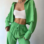 Eva Stein Luxe™ Cropped Sweater Set