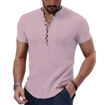 ENZO CONTI LUXE Linen-Blend Shirt