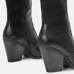 Roxy | Elegant Black High Boots for Women