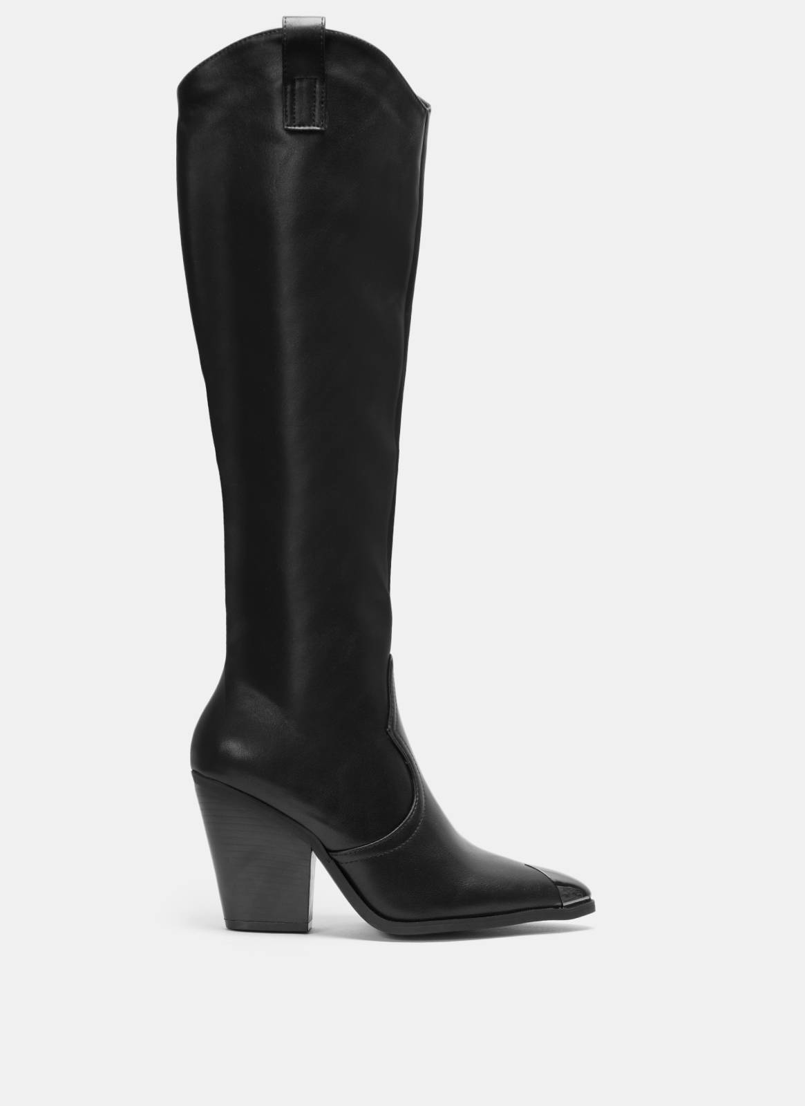 Roxy | Elegant Black High Boots for Women