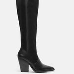 Roxy | Elegant Black High Boots for Women