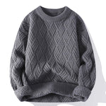 Kellen Plaid Crew Neck Sweater