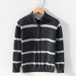 Stanton & Co. Striped Cotton Sweater