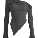 Asymmetrical Knit Top