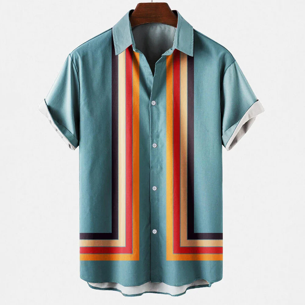 Matt Thompson Retro Stripes Shirt