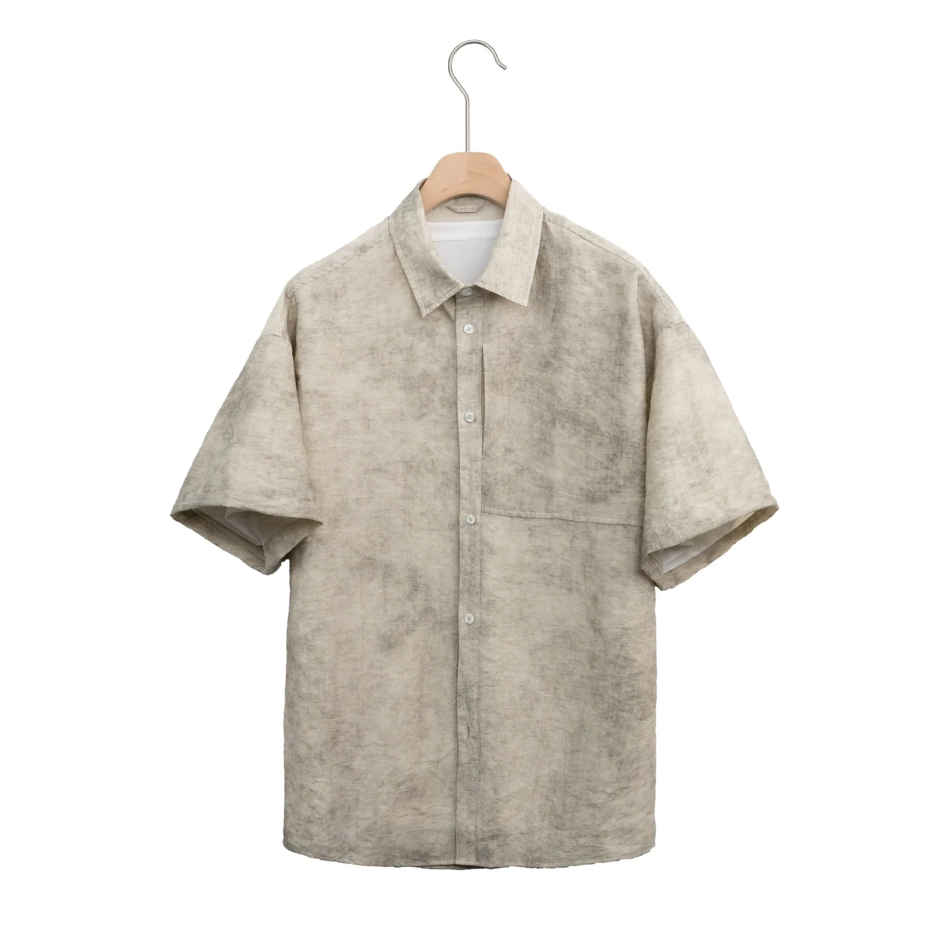 Bayside Soft Linen Camp Collar Shirt