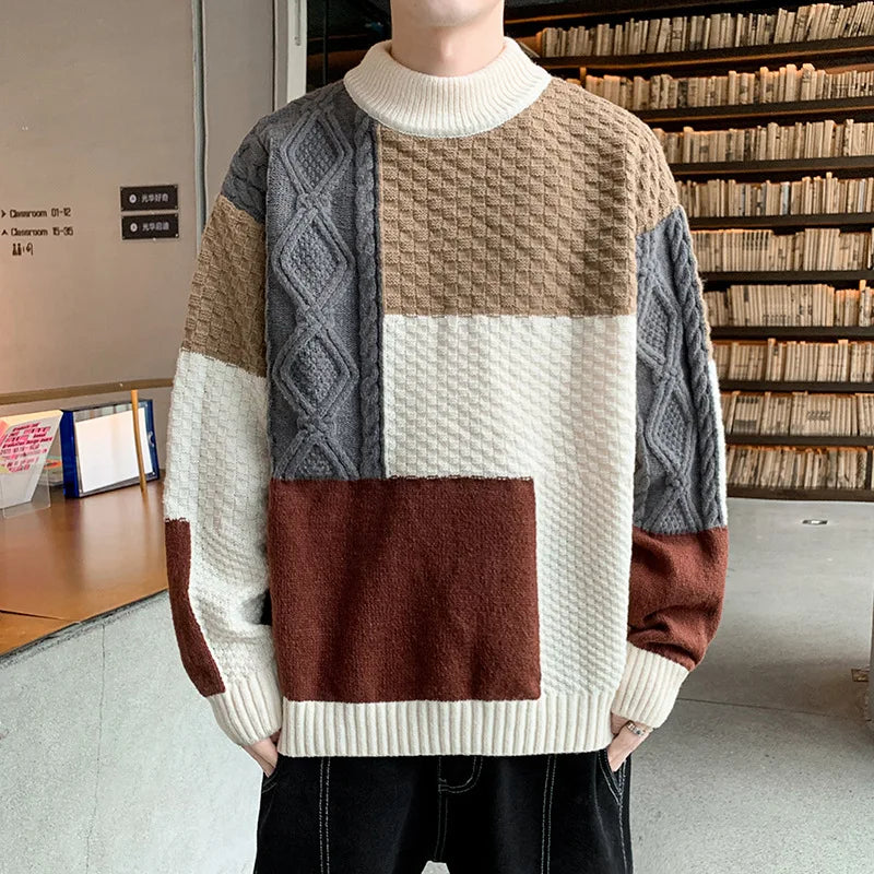 Langston Element Patchwork Sweater