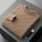 Graham Jacquard Cashmere Sweater