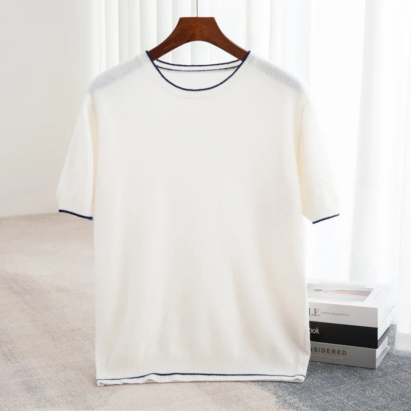 Somer Cashmere Short Sleeve Shirt