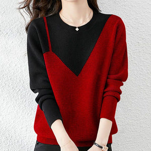 O-Neck Knitted Sweater