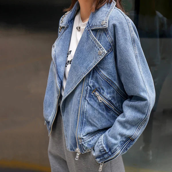 Celeste Rider Denim Coat