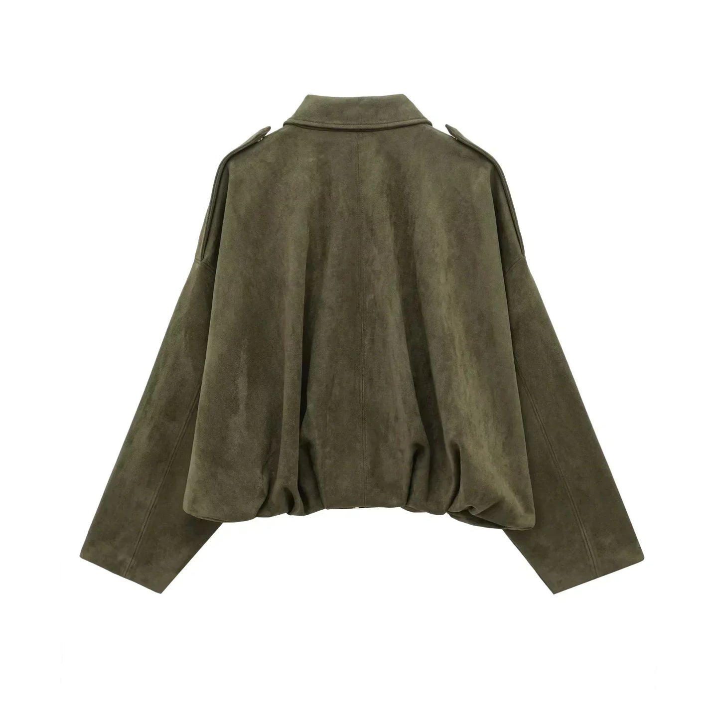 Ruby Elegant Suede Loose Jacket