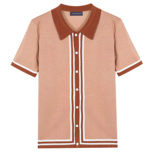 Men's Luxury Knit Polo Shirt