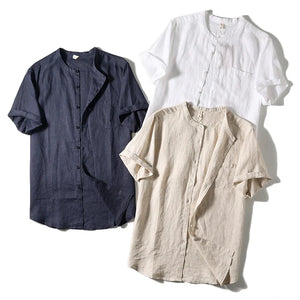 Edward Carter Pure Linen Shirt