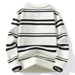 Harvey Pinstripe Knit Sweater