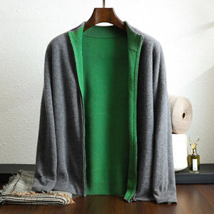 Ellington 100% Cashmere Zip Jacket