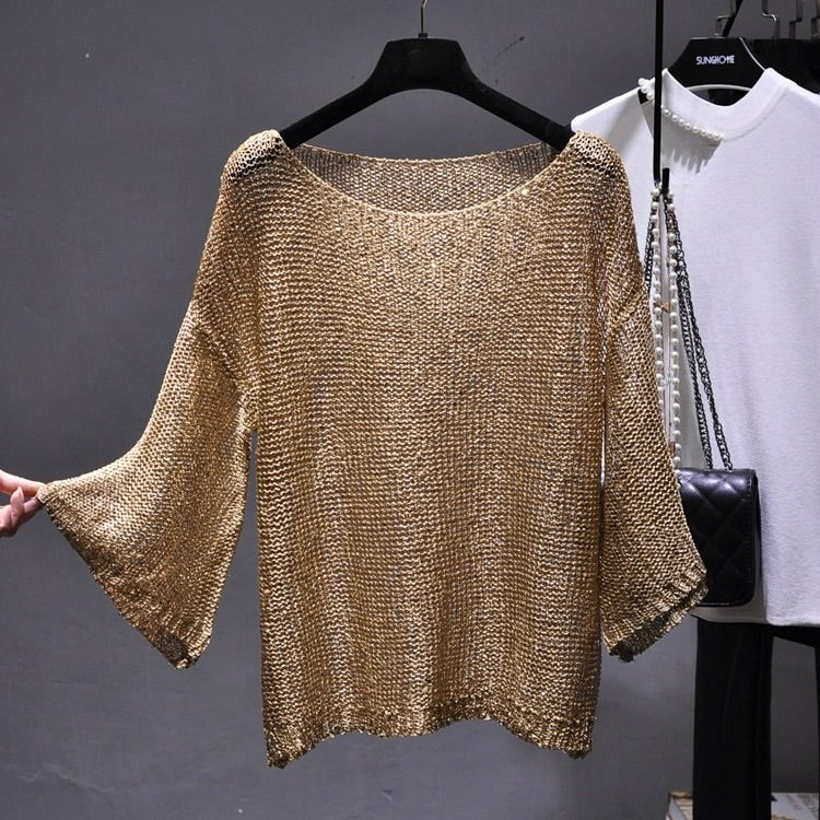 Luxury Sequined Sweater