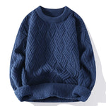 Kellen Plaid Crew Neck Sweater