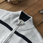 Stanton & Co. Striped Cotton Sweater