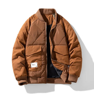 Emerson Quilted Bomber Jacket