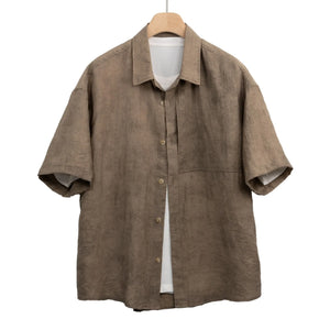 Bayside Soft Linen Camp Collar Shirt