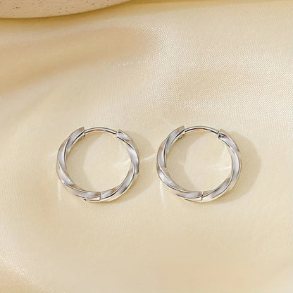 Minimalist Geometric Hanging Earrings