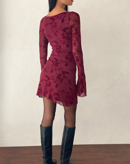 Alice Long Sleeve Mini Dress