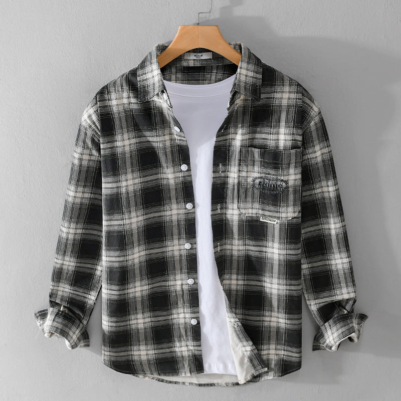 Leandro Plaid Flannel Shirt