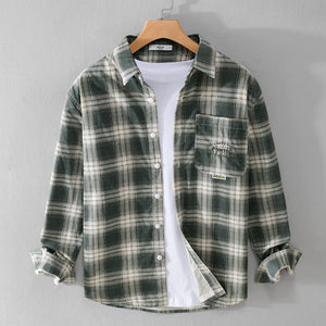 Leandro Plaid Flannel Shirt