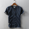 Riku Cotton Linen Short Sleeve Shirt