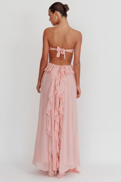 Sally Ruffle Maxi Dress