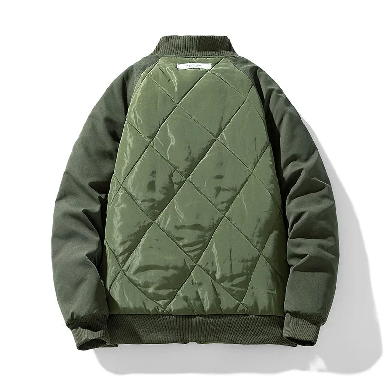 Emerson Quilted Bomber Jacket