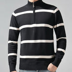 Stanton & Co. Striped Cotton Sweater