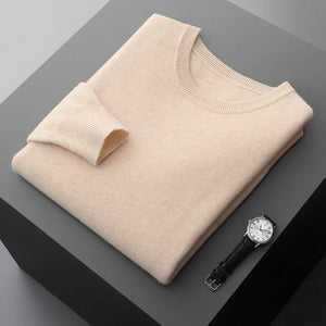 Langston Round Neck Wool Sweater