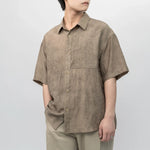 Bayside Soft Linen Camp Collar Shirt