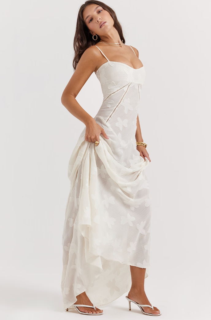 Evie Lace Maxi Dress