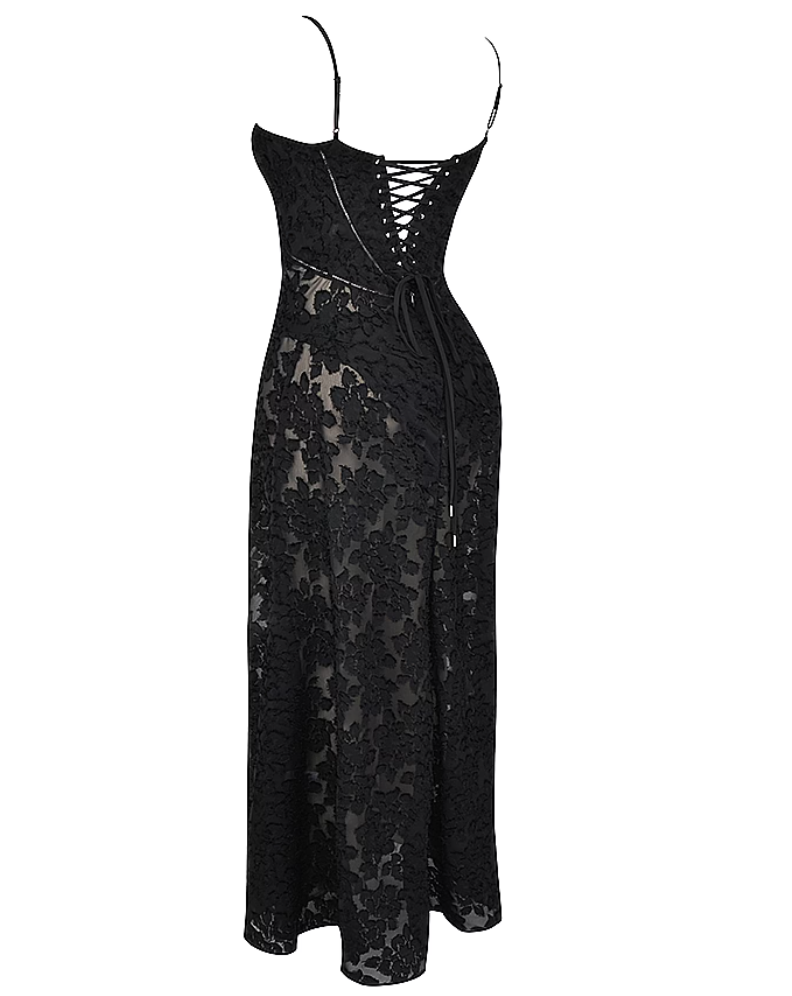 Evie Lace Maxi Dress