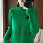 Thickened Half Turtleneck Sweater