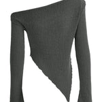 Asymmetrical Knit Top