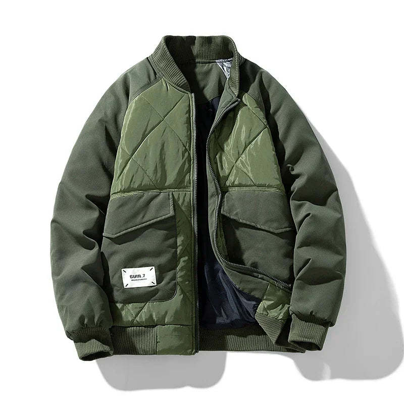 Emerson Quilted Bomber Jacket