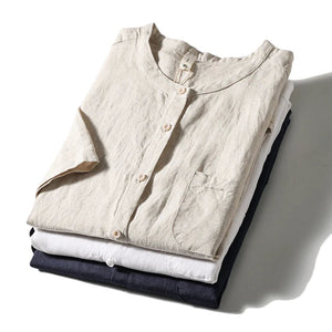 Edward Carter Pure Linen Shirt