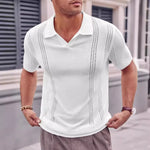 Émilio Luxe Leisure Knit Polo Shirt