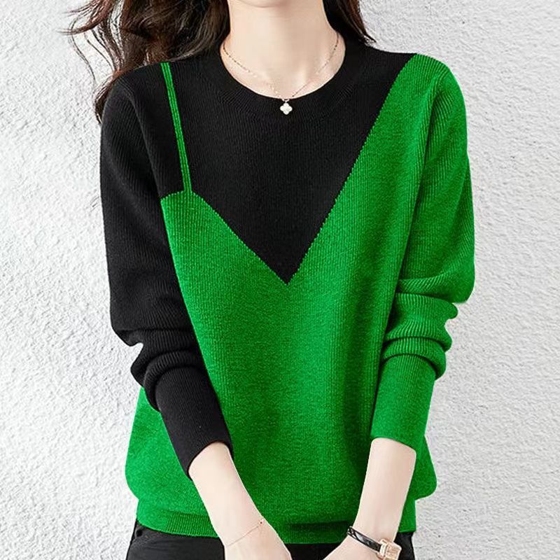 O-Neck Knitted Sweater