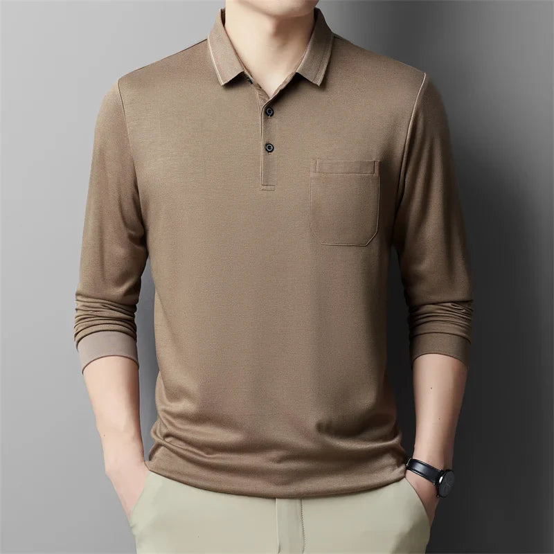 Adriano Long Sleeve Polo Shirt