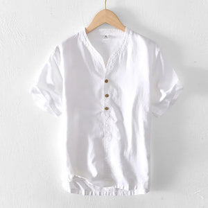 Coastal Breeze Linen Shirt