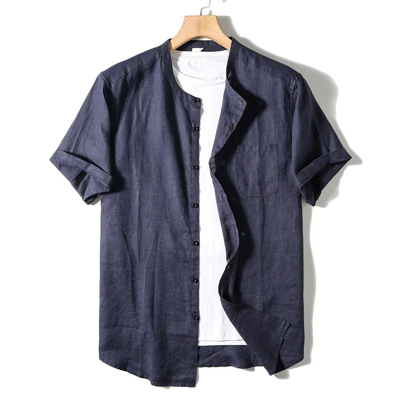 Edward Carter Pure Linen Shirt