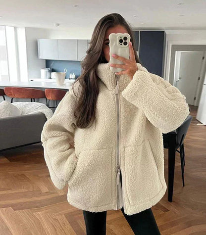 Rachel Teddy Coat