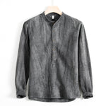 Henry Brook Long-Sleeve Linen Shirt